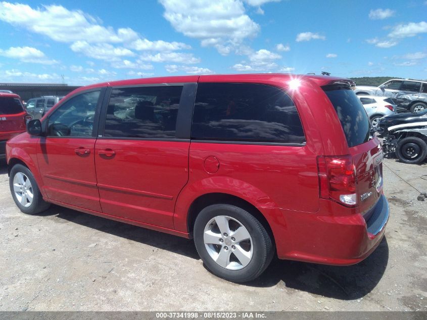 2014 DODGE GRAND CARAVAN SE - 2C4RDGBG9ER171695