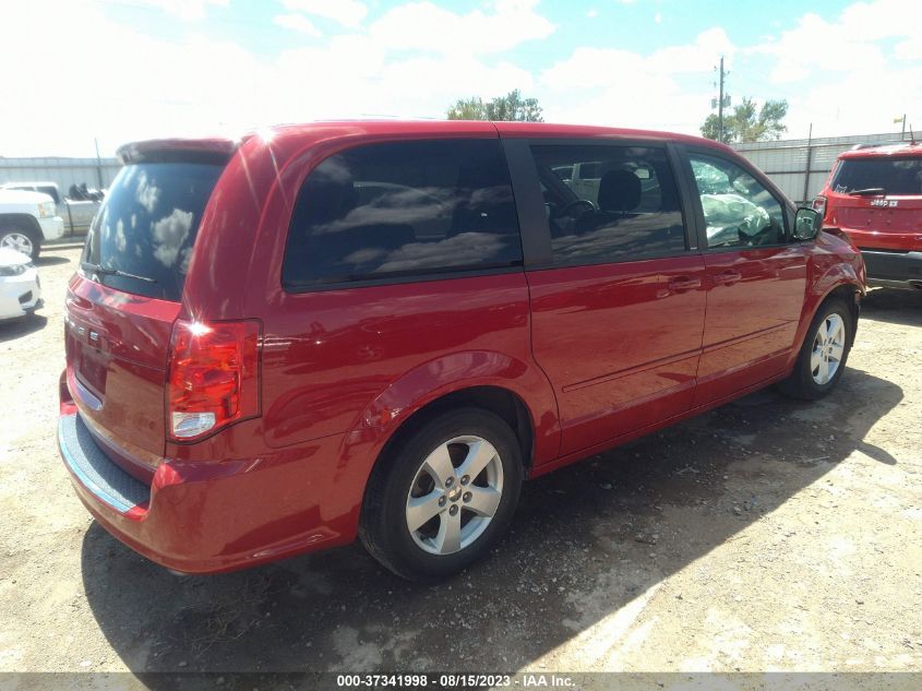 2014 DODGE GRAND CARAVAN SE - 2C4RDGBG9ER171695