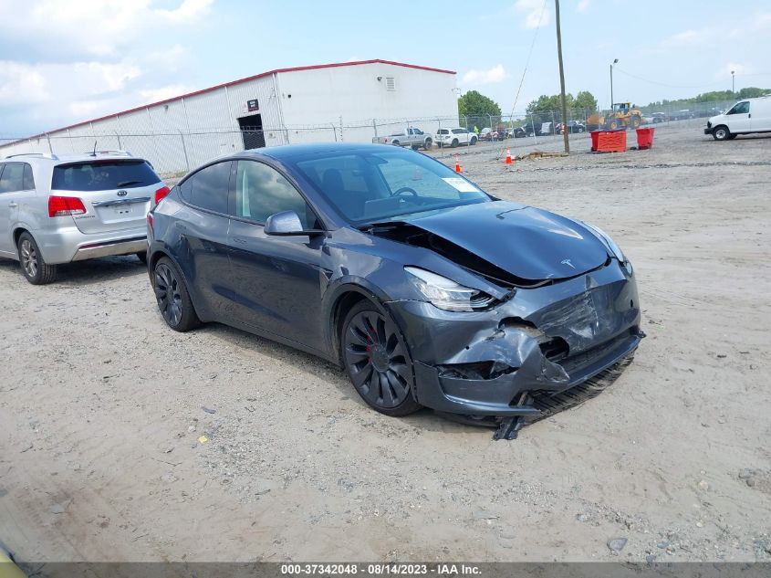 2021 TESLA MODEL Y PERFORMANCE - 5YJYGDEF8MF075541