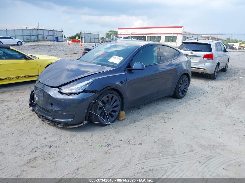 2021 TESLA MODEL Y PERFORMANCE - 5YJYGDEF8MF075541