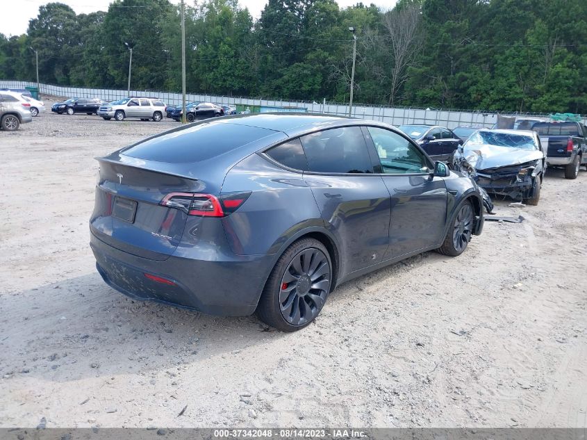 2021 TESLA MODEL Y PERFORMANCE - 5YJYGDEF8MF075541