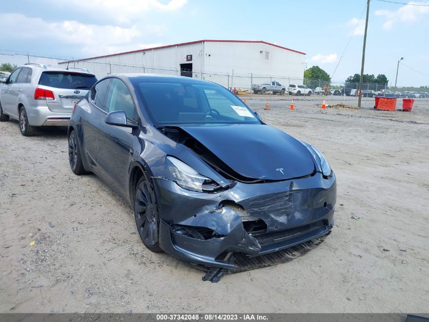 2021 TESLA MODEL Y PERFORMANCE - 5YJYGDEF8MF075541
