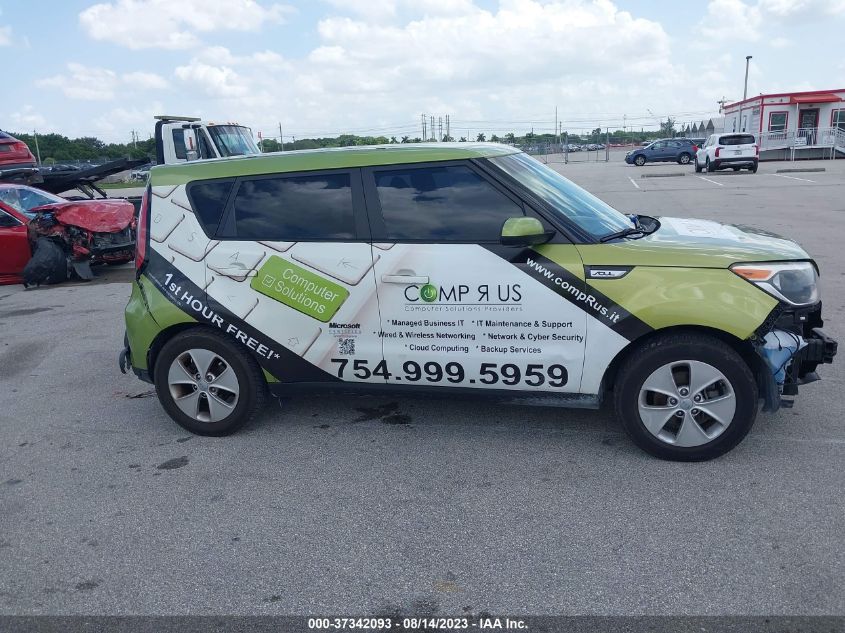 2016 KIA SOUL BASE - KNDJN2A20G7832988