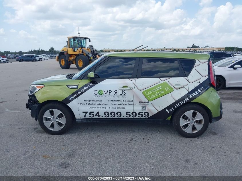2016 KIA SOUL BASE - KNDJN2A20G7832988
