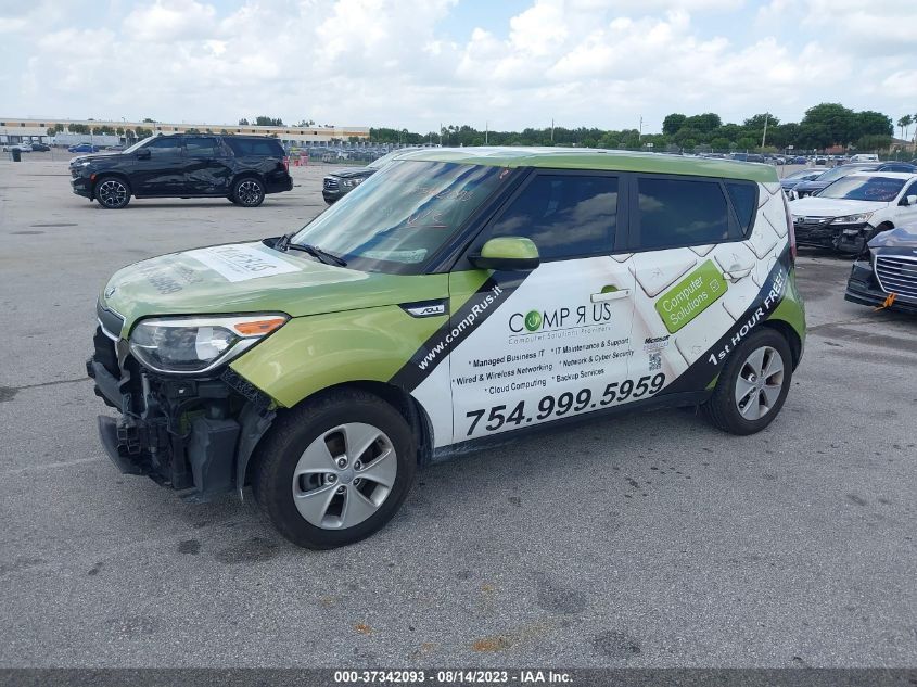 2016 KIA SOUL BASE - KNDJN2A20G7832988