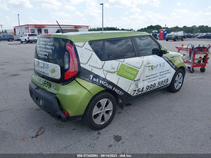 2016 KIA SOUL BASE - KNDJN2A20G7832988