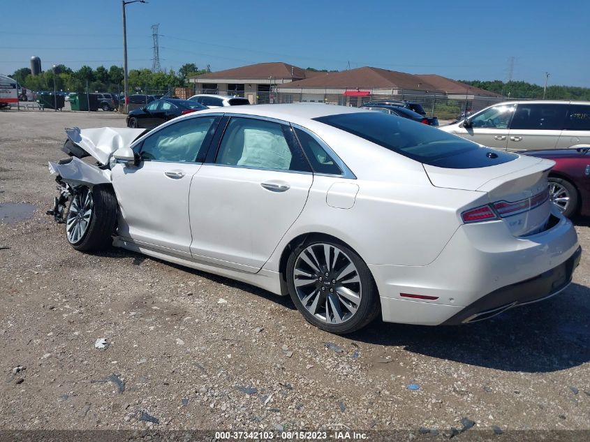 2019 LINCOLN MKZ HYBRID RESERVE II 3LN6L5MU5KR623544