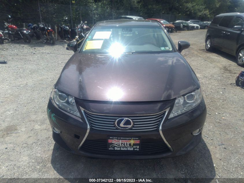 2013 LEXUS ES 300H HYBRID - JTHBW1GG6D2010170