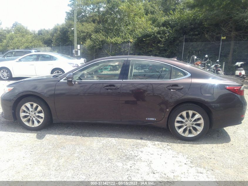 2013 LEXUS ES 300H HYBRID - JTHBW1GG6D2010170