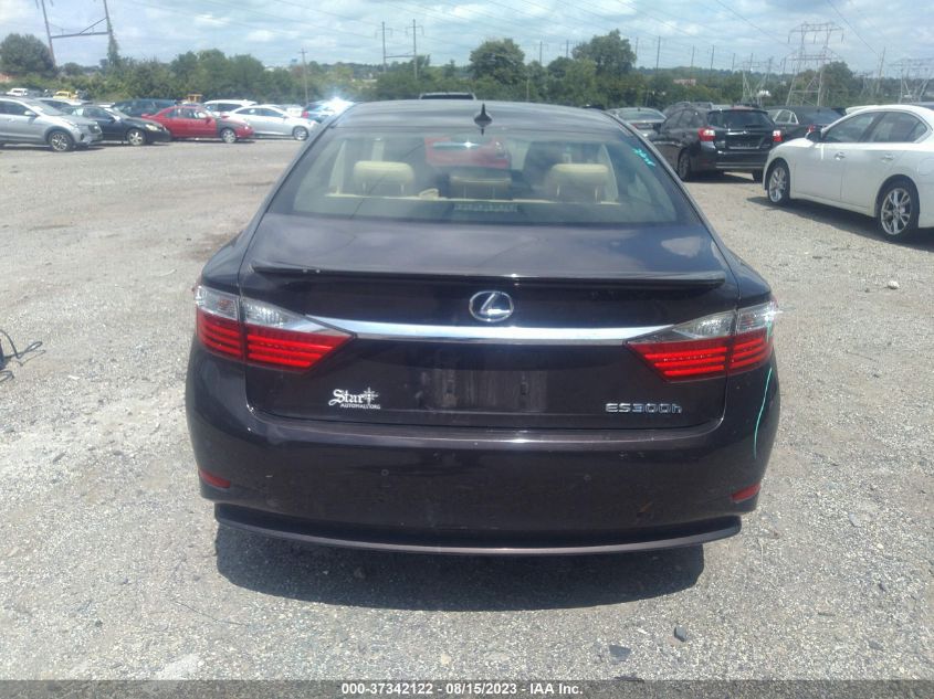 2013 LEXUS ES 300H HYBRID - JTHBW1GG6D2010170