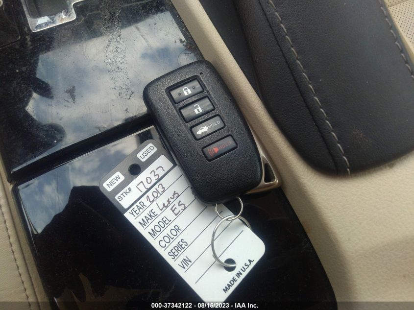 2013 LEXUS ES 300H HYBRID - JTHBW1GG6D2010170