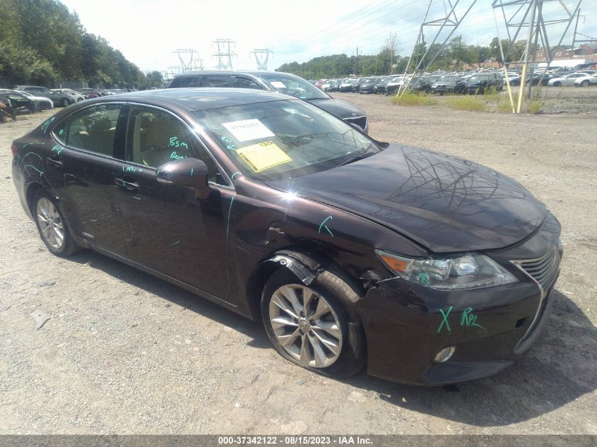 2013 LEXUS ES 300H HYBRID - JTHBW1GG6D2010170