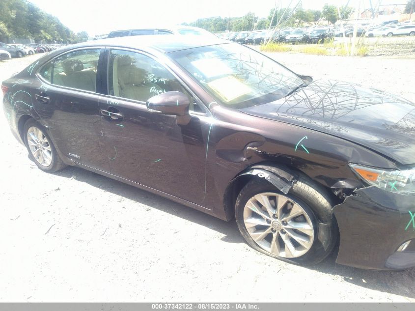 2013 LEXUS ES 300H HYBRID - JTHBW1GG6D2010170
