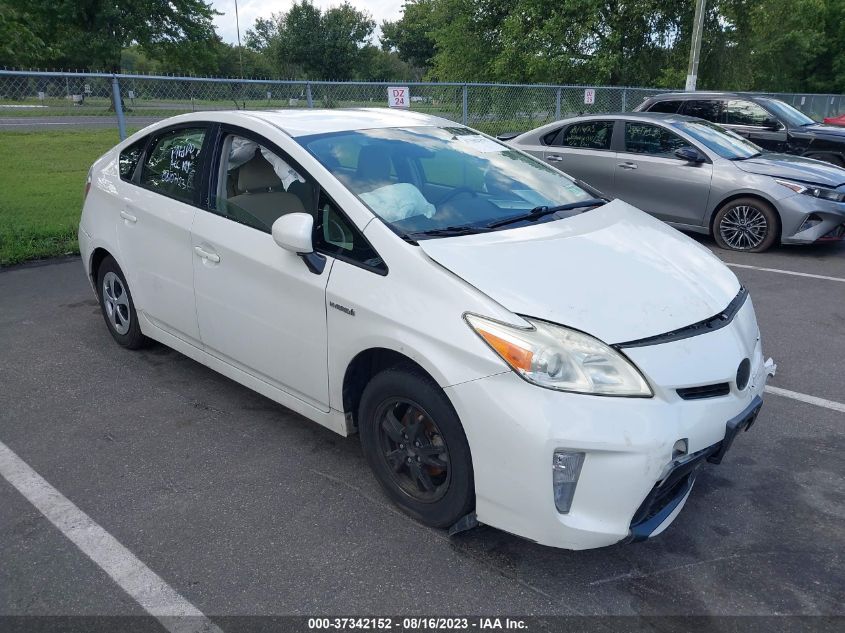 2013 TOYOTA PRIUS ONE/TWO/THREE/FOUR/FIVE - JTDKN3DU0D5539235
