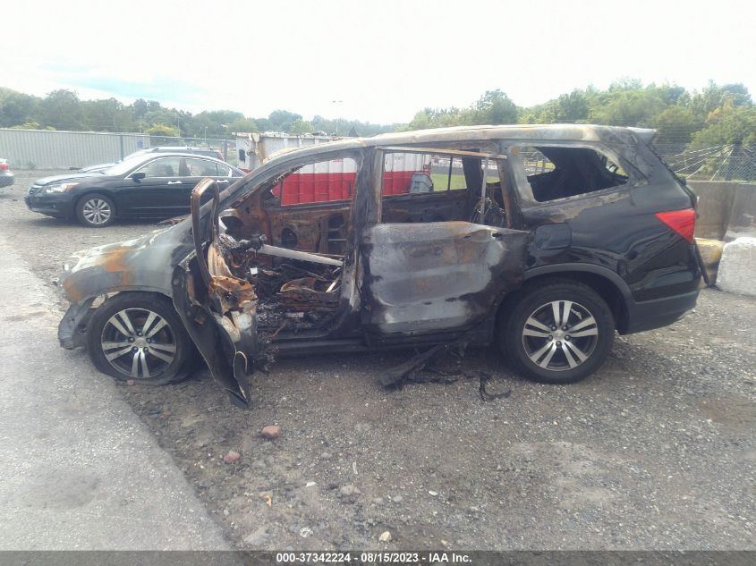 2016 HONDA PILOT EX-L - 5FNYF6H7XGB062572