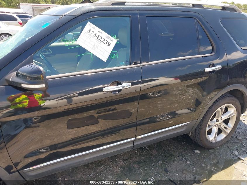 2013 FORD EXPLORER LIMITED - 1FM5K7F89DGB67925