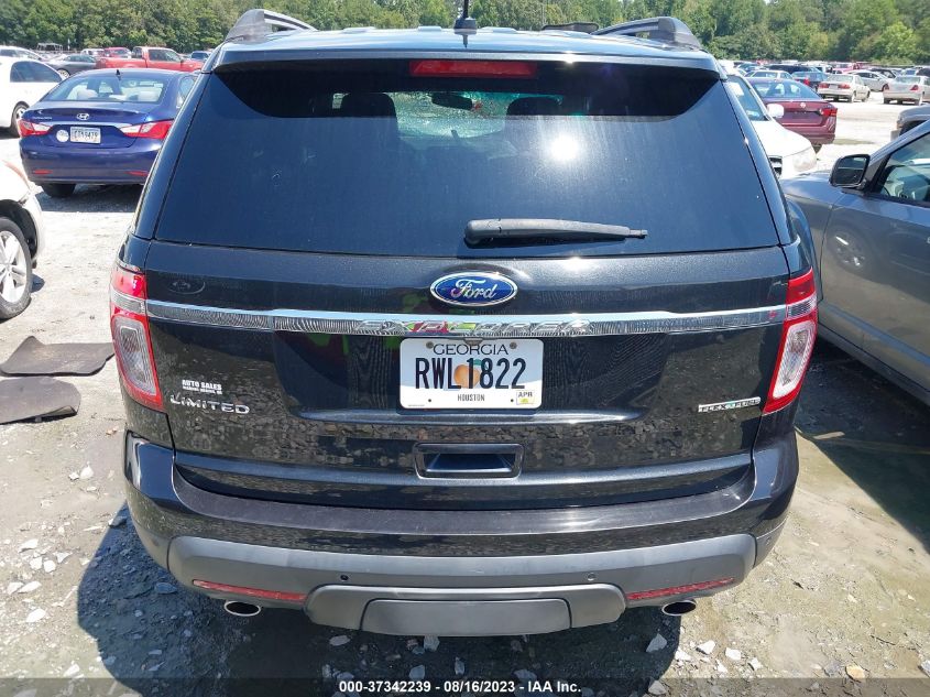 2013 FORD EXPLORER LIMITED - 1FM5K7F89DGB67925