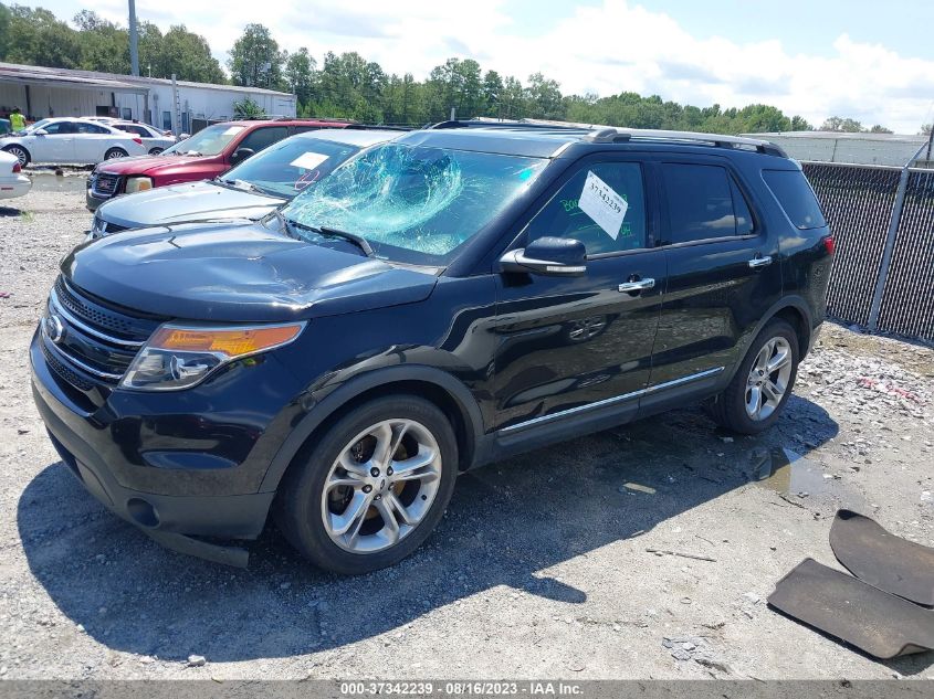 2013 FORD EXPLORER LIMITED - 1FM5K7F89DGB67925