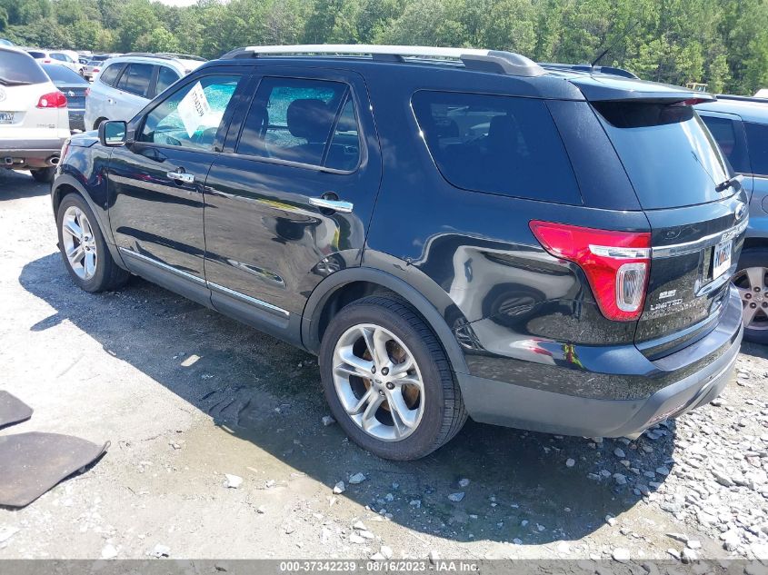 2013 FORD EXPLORER LIMITED - 1FM5K7F89DGB67925