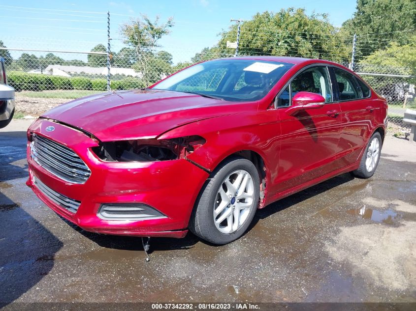 2016 FORD FUSION SE - 3FA6P0HD8GR243228