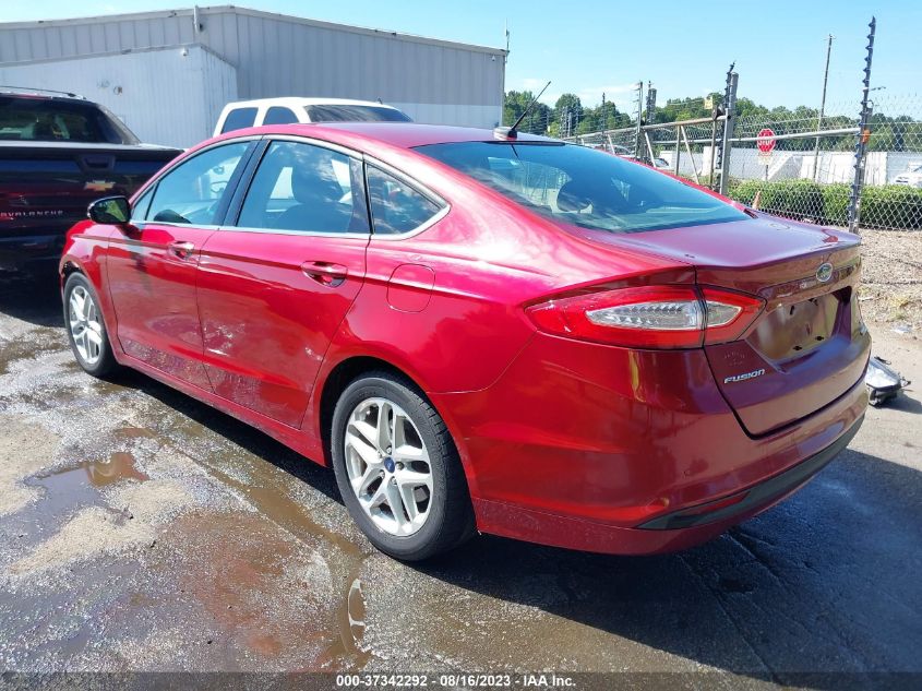 2016 FORD FUSION SE - 3FA6P0HD8GR243228