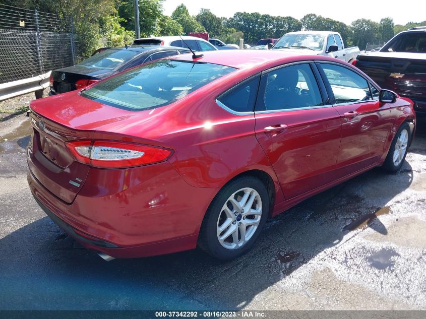 2016 FORD FUSION SE - 3FA6P0HD8GR243228