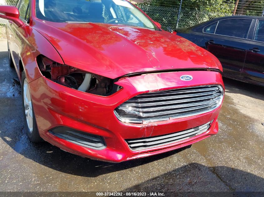 2016 FORD FUSION SE - 3FA6P0HD8GR243228