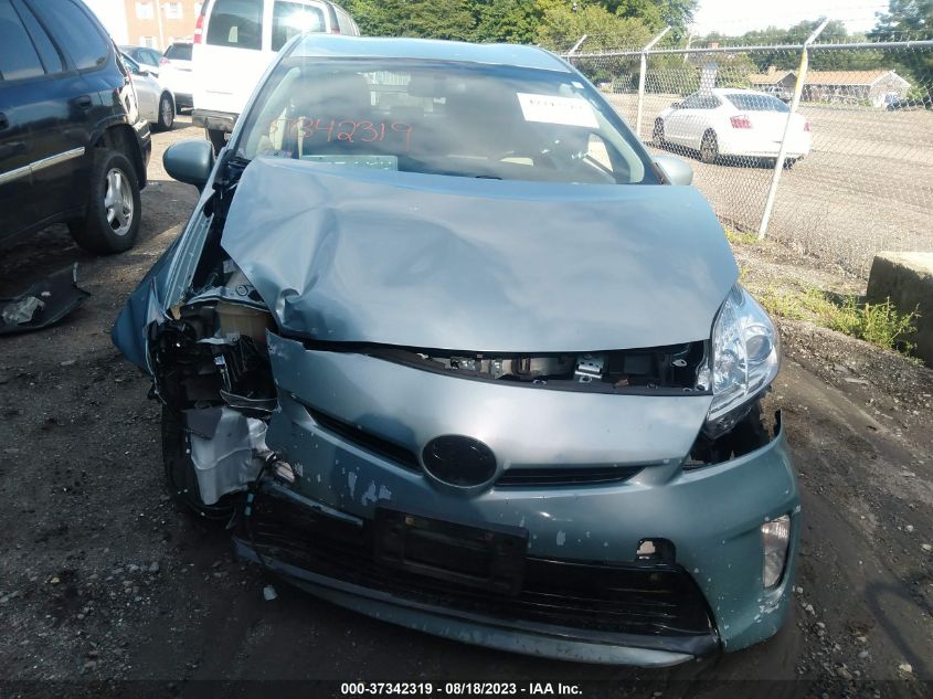 2013 TOYOTA PRIUS ONE/TWO/THREE/FOUR/FIVE - JTDKN3DU8D1731039