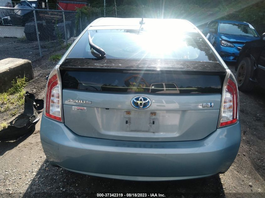 2013 TOYOTA PRIUS ONE/TWO/THREE/FOUR/FIVE - JTDKN3DU8D1731039