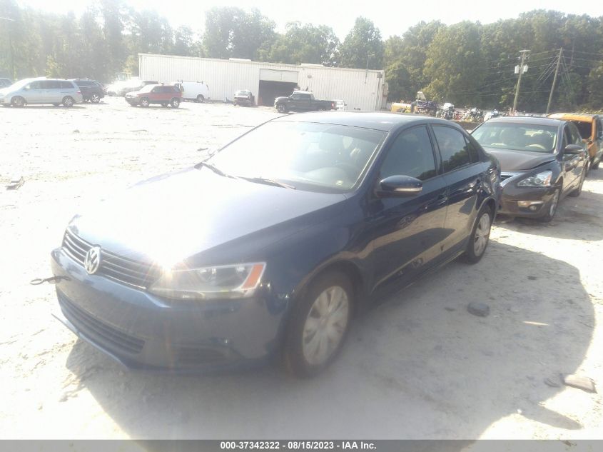 2014 VOLKSWAGEN JETTA SEDAN SE - 3VWD17AJ9EM246187