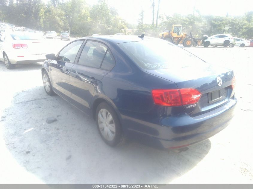 2014 VOLKSWAGEN JETTA SEDAN SE - 3VWD17AJ9EM246187