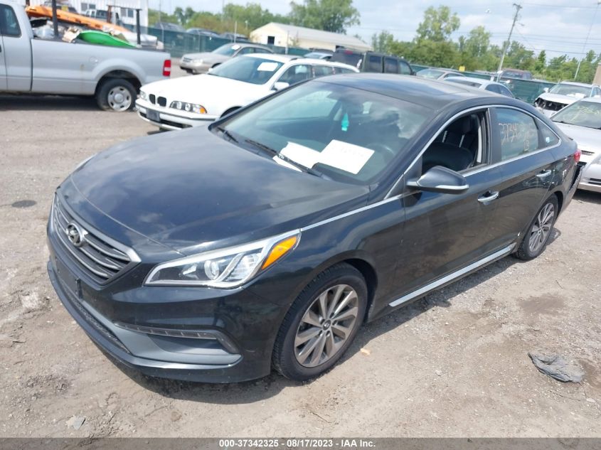 2017 HYUNDAI SONATA SPORT - 5NPE34AF5HH459174