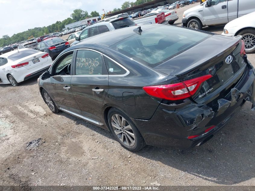 2017 HYUNDAI SONATA SPORT - 5NPE34AF5HH459174