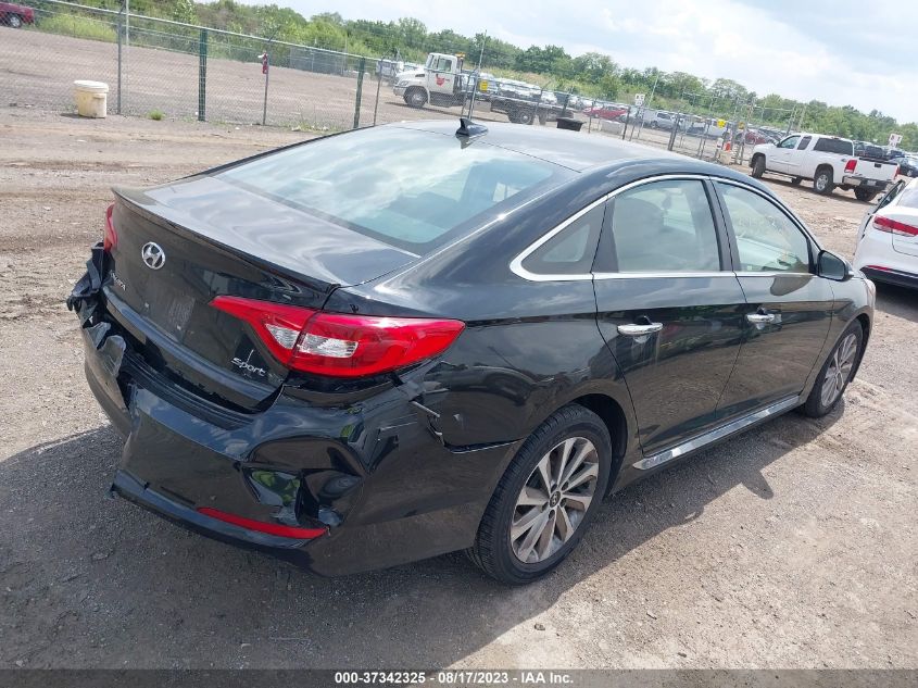 2017 HYUNDAI SONATA SPORT - 5NPE34AF5HH459174