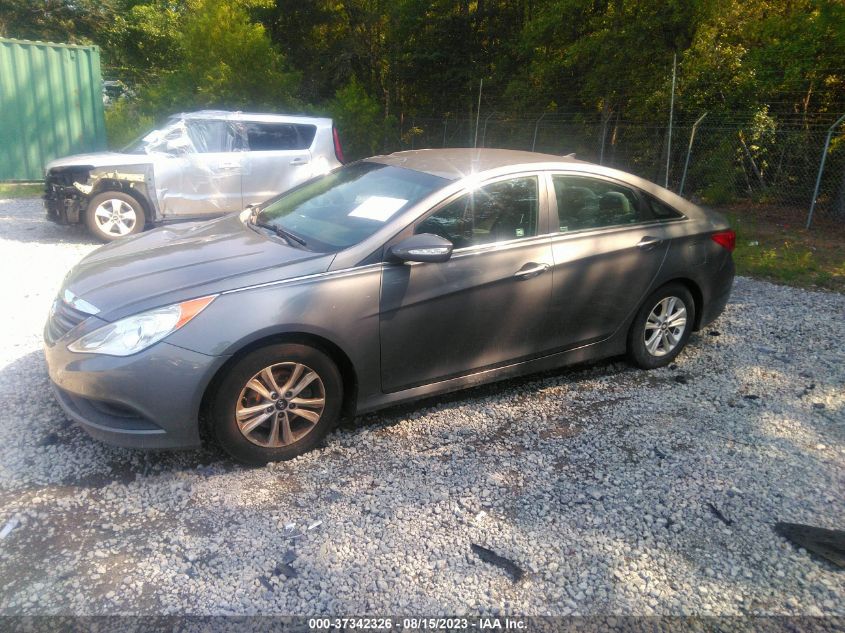 2014 HYUNDAI SONATA GLS - 5NPEB4AC6EH824689