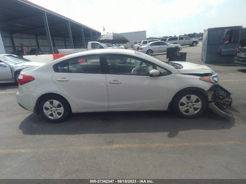 2015 KIA FORTE LX - KNAFK4A63F5296039