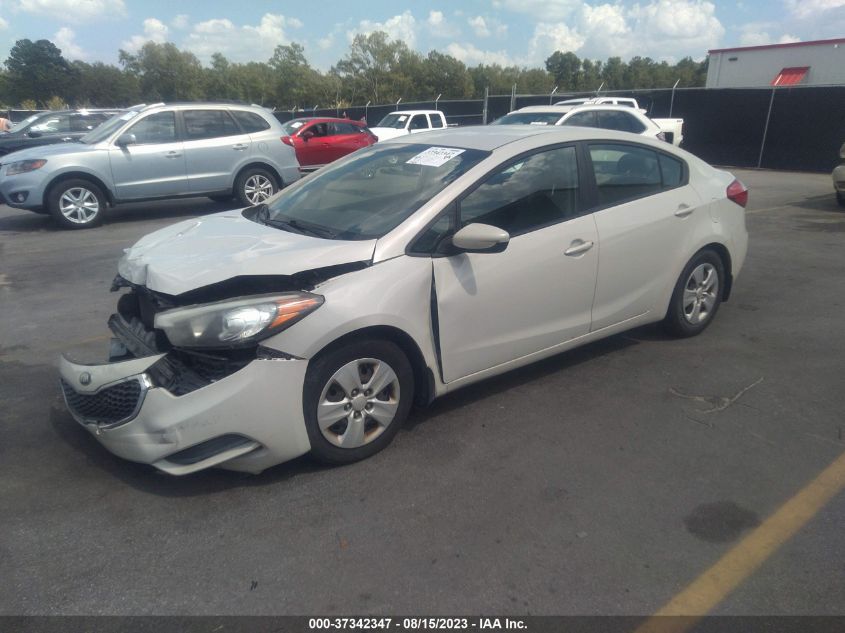 2015 KIA FORTE LX - KNAFK4A63F5296039