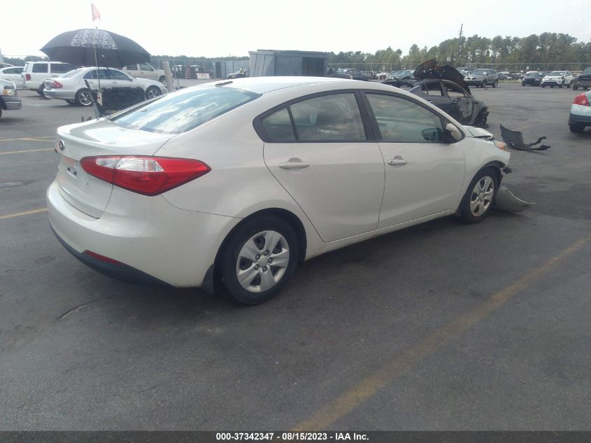2015 KIA FORTE LX - KNAFK4A63F5296039