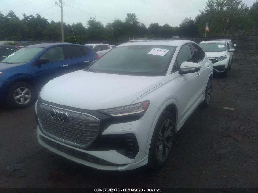 2022 AUDI Q4 E-TRON SPORTBACK PRESTIGE - WA112BFZ9NP052865