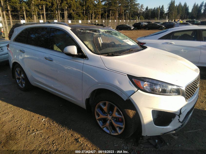 2017 KIA SORENTO SX V6 - 5XYPK4A52HG312255