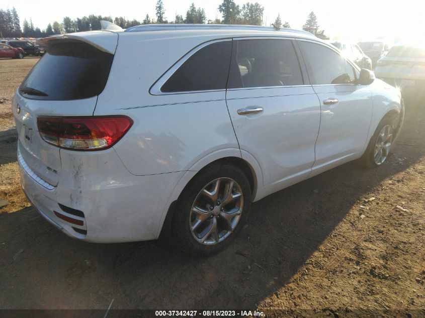 2017 KIA SORENTO SX V6 - 5XYPK4A52HG312255