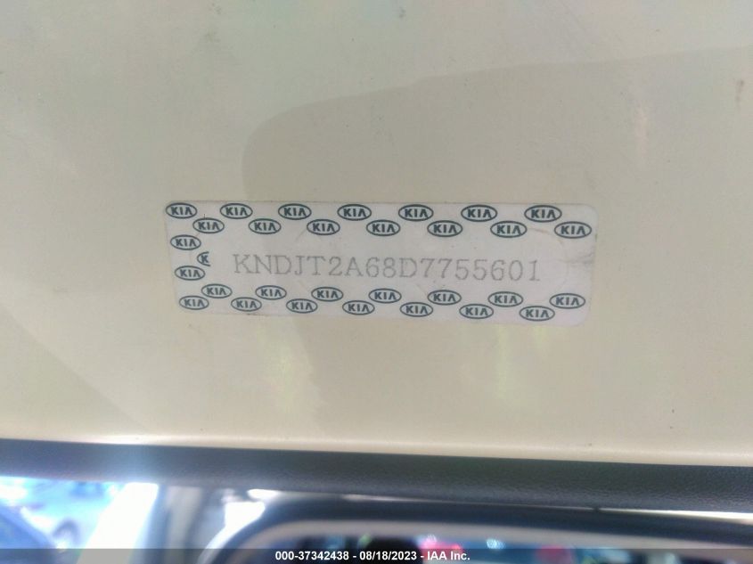 2013 KIA SOUL + - KNDJT2A68D7755601