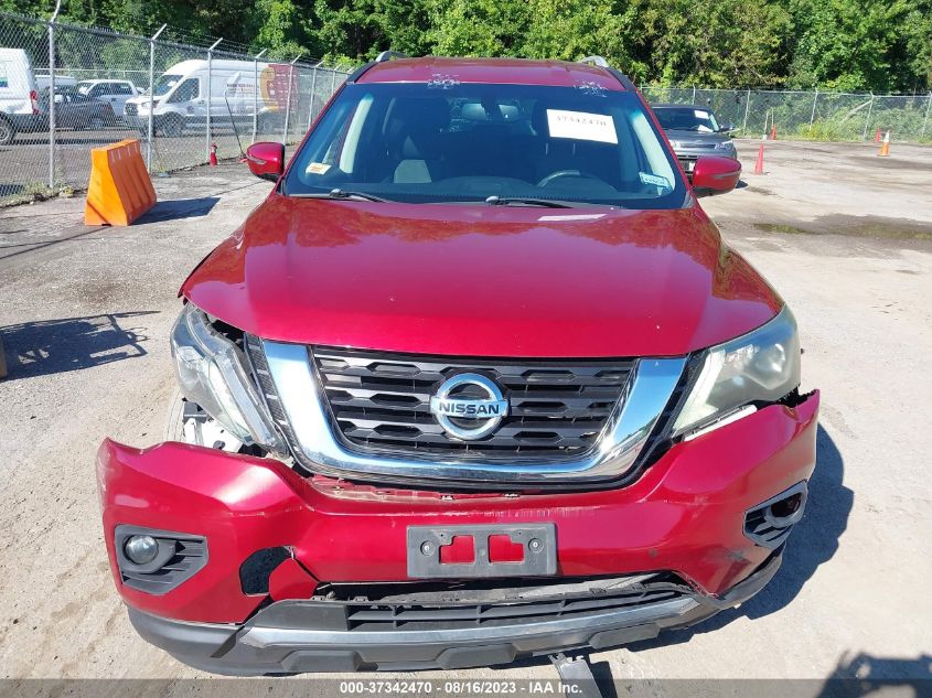 2017 NISSAN PATHFINDER S/SV/SL/PLATINUM - 5N1DR2MM5HC666454