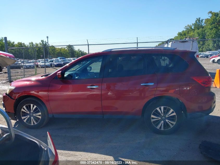 2017 NISSAN PATHFINDER S/SV/SL/PLATINUM - 5N1DR2MM5HC666454