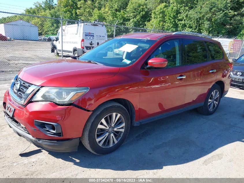 2017 NISSAN PATHFINDER S/SV/SL/PLATINUM - 5N1DR2MM5HC666454