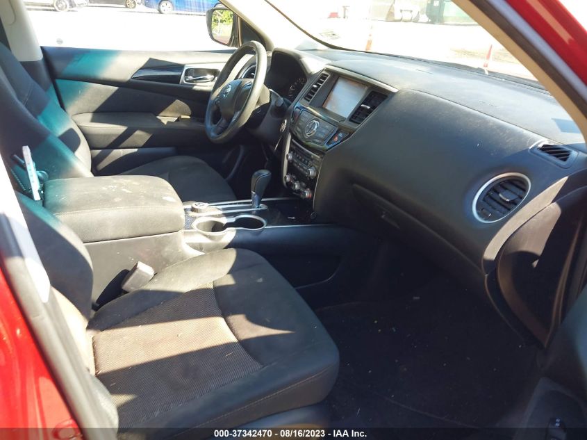 2017 NISSAN PATHFINDER S/SV/SL/PLATINUM - 5N1DR2MM5HC666454