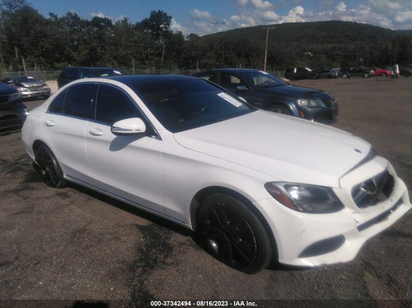 2015 MERCEDES-BENZ C 300 SPORT 4MATIC/LUXURY 4MATIC/4MATIC - 55SWF4KB3FU001215