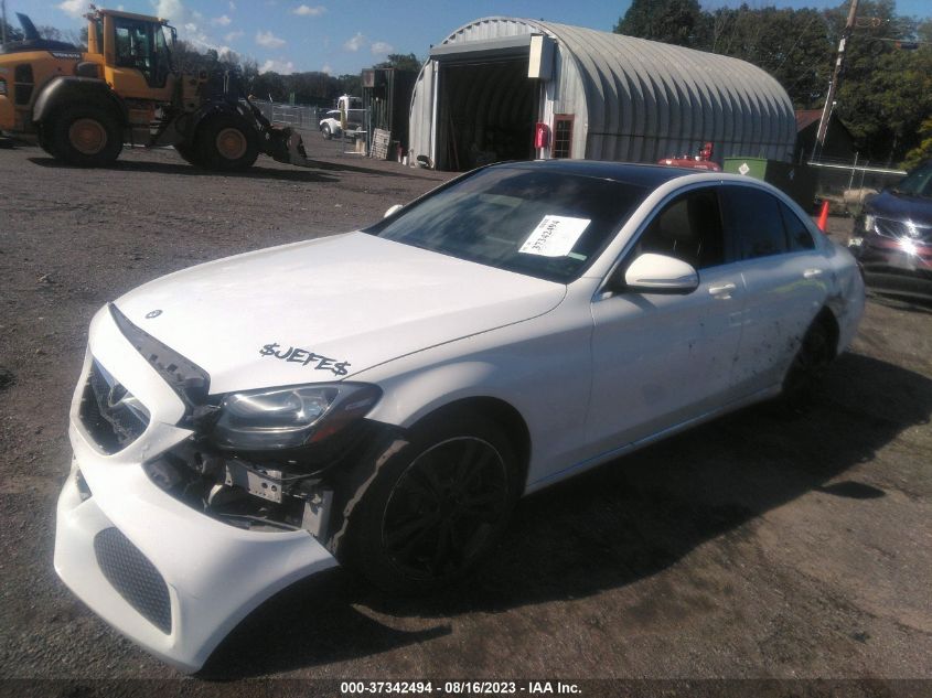 2015 MERCEDES-BENZ C 300 SPORT 4MATIC/LUXURY 4MATIC/4MATIC - 55SWF4KB3FU001215