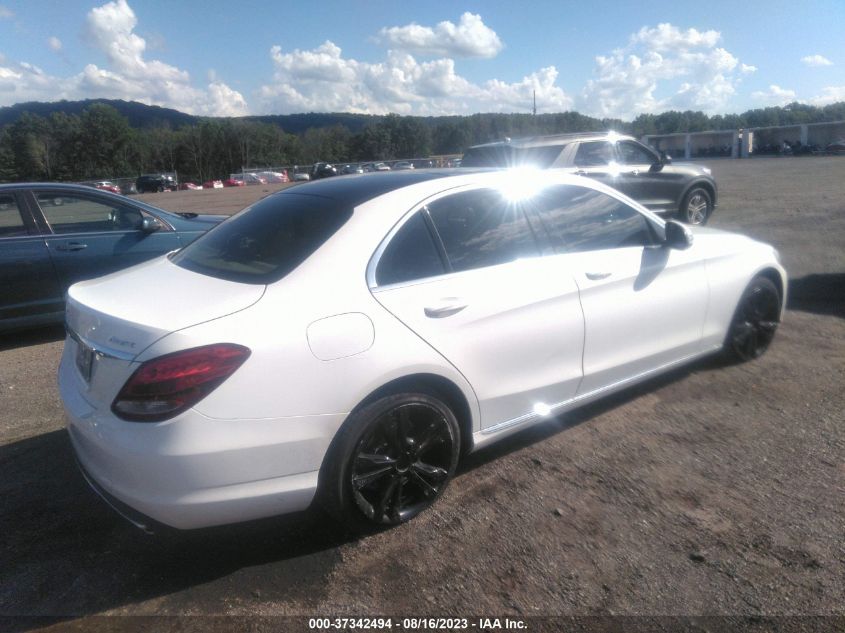 2015 MERCEDES-BENZ C 300 SPORT 4MATIC/LUXURY 4MATIC/4MATIC - 55SWF4KB3FU001215