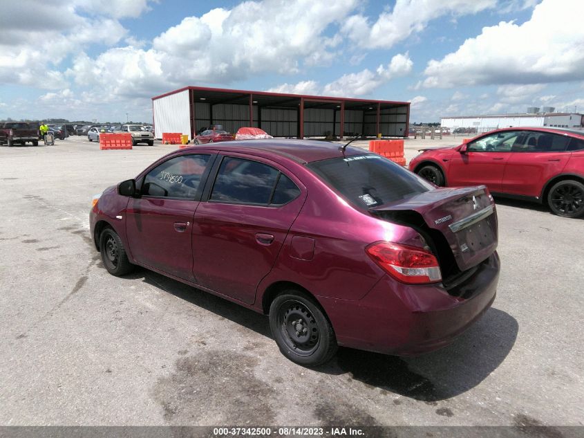 2017 MITSUBISHI MIRAGE G4 ES - ML32F3FJ8HHF18272